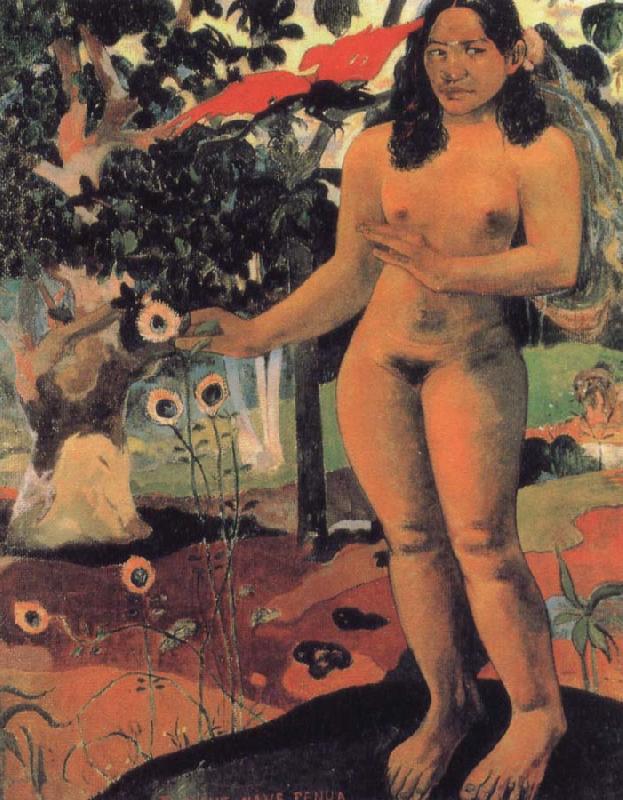 Paul Gauguin tbe delicious eartb oil painting image